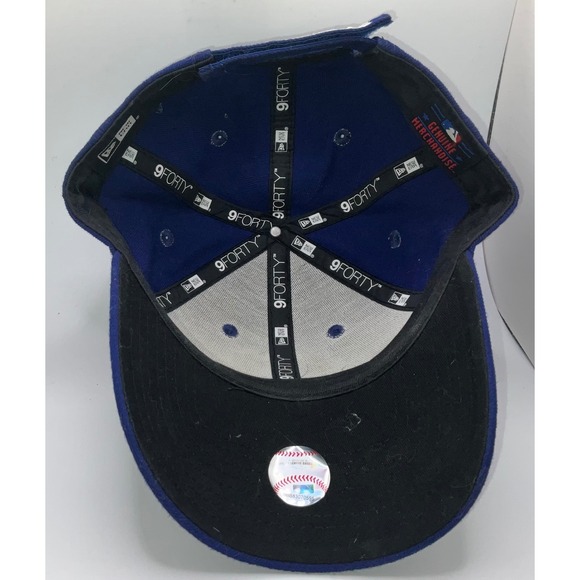 New Era 9FORTY Texas Rangers Hat Mens Blue MLB Adjustable Baseball Cap - Picture 7 of 8
